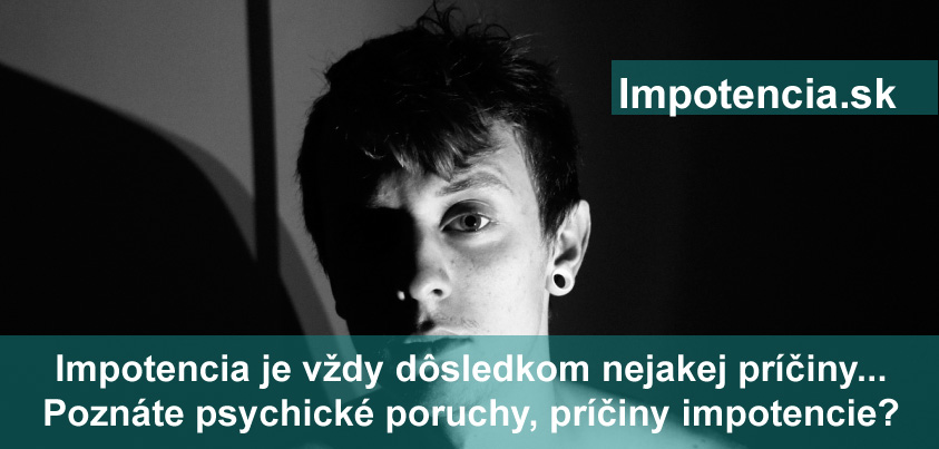 Psychick� poruchy, pr��iny impotencie